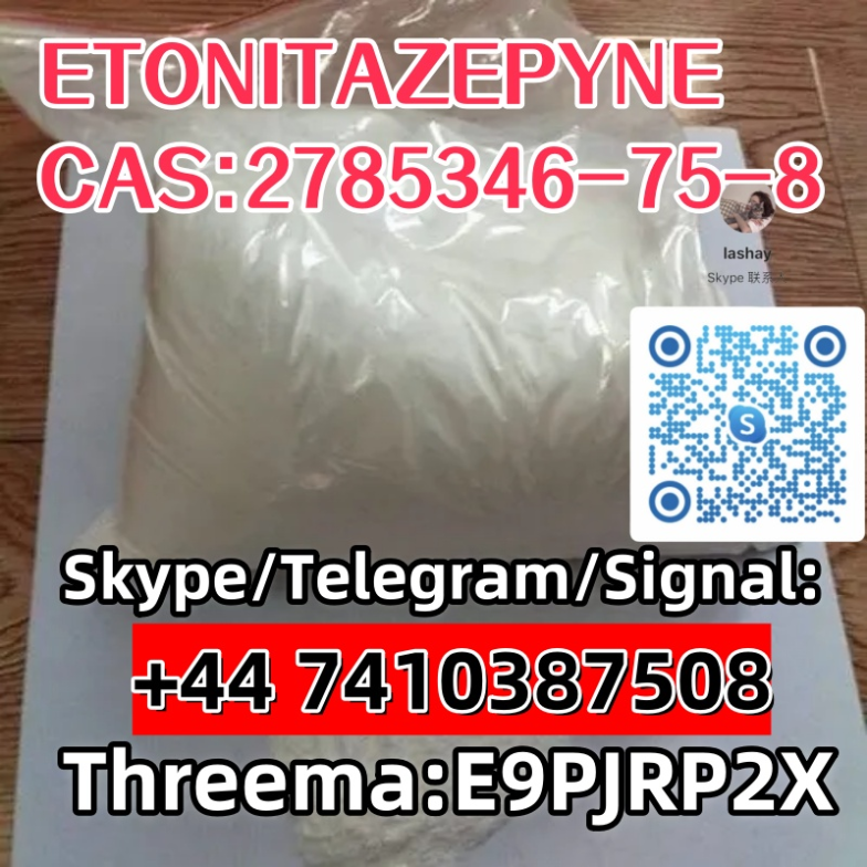 ETONITAZEPYNE  CAS:2785346-75-8  Skype/Telegram/Signal: +44 7410387508 Threema:E9PJRP2X